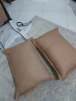 رو بالشی مدل هتلی بسته دو عددی