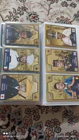 اسباب بازی شانسی کیمدی مدل آلبوم کارت فوتبال مسی 2025