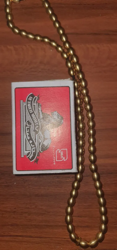 تسبیح مدل برنجی گندمی