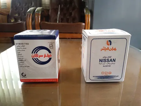 فیلتر روغن خودرو بهران فیلتر کد GS1128