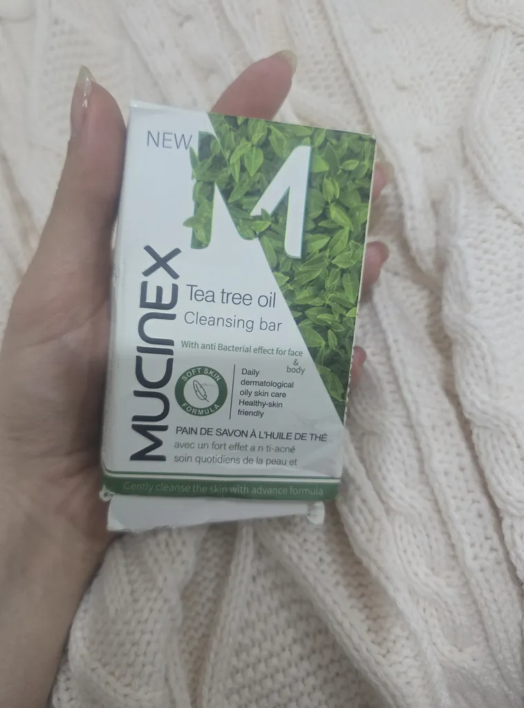 صابون شستشو ماسینکس مدل tea tree oil وزن 120 گرم