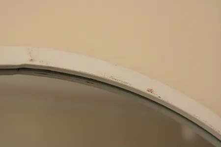 آینه مدل گرد فلزی طرح ظریف F-80