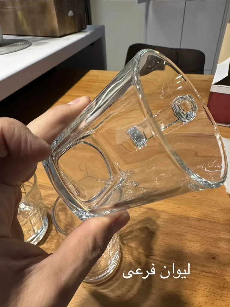 لیوان پاشاباغچه مدل Carre کد 55223 بسته 6 عددی