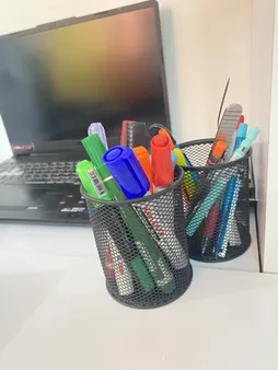 جامدادی رومیزی مدل CH101S بسته 3 عددی