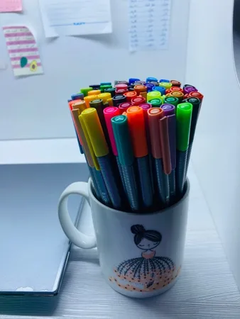 روان نویس استدلر کد 334RU48 مدل Triplus Fineliner Brilliant Colours بسته 48 عددی