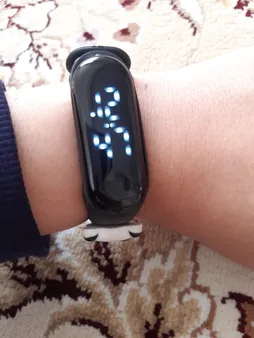 ساعت مچی دیجیتال بچگانه مدل لمسی ضد آب طرح پاندا