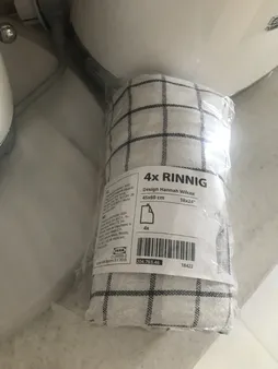 دستمال ایکیا مدل 6346 بسته 4 عددی