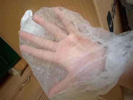 کلاه بهداشتی یکبار مصرف مدل .ATS بسته 100 عددی