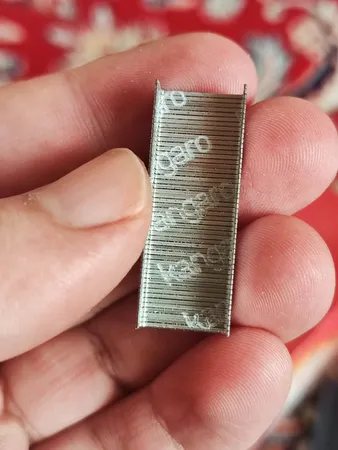 سوزن منگنه کانگرو کد 45021 سایز 24/6 بسته 1000 عددی