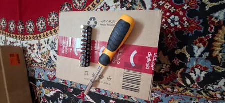 پیچ گوشتی بکسی و سری پیچ گوشتی دینگشی مدل TF - 1205 بسته 11 عددی