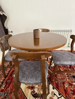 میزوصندلی نهارخوری چهارنفره مدل L1588