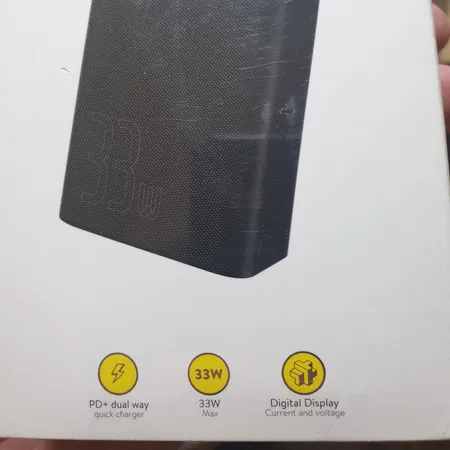 پاوربانک باسئوس مدل PPLG-A01 ظرفیت 30000 میلی آمپر ساعت