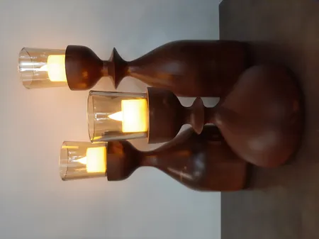 شمع ال ای دی مدل LED 4.5 بسته 6 عددی