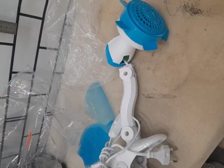 پنکه رومیزی مدل گیره ای پنج پره