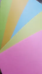 کاغذ رنگی A4 مدل LA450 بسته 50 عددی