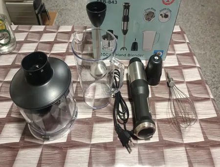 گوشت کوب برقی چندکاره 1200 وات گوسونیک مدل GSB-843