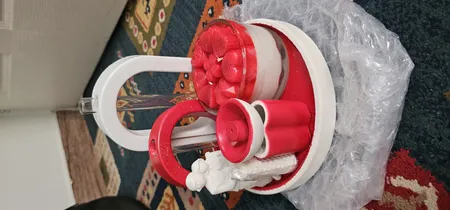 ست ۶ تکه دکوری بتنی مدل رومیزی طرح عاشقانه