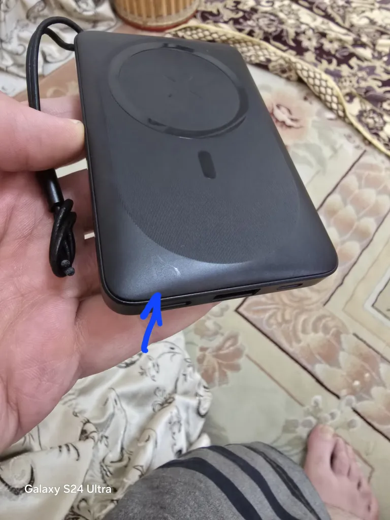 پاوربانک وگر مدل MagOn ظرفیت 10000 میلی آمپر ساعت