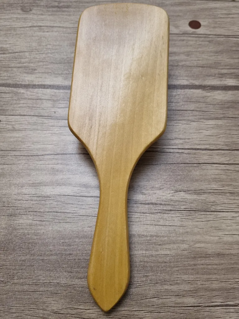 برس مو مدل چوبی بامبو کد 752