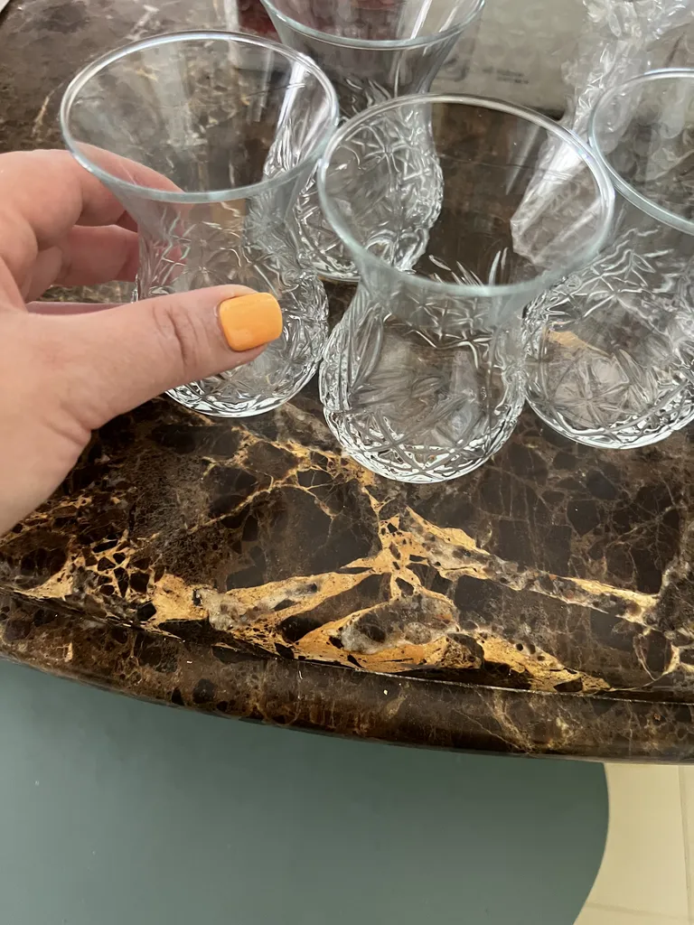 استکان پاشاباغچه مدل تایملس بسته 6 عددی