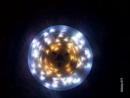 ریسه ال ای دی مدل فول کالر هوشمند بلوتوثی کد RGB IC usb 5v طول 10 متر