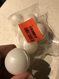 توپ پینگ پنگ کد 012 بسته 6 عددی