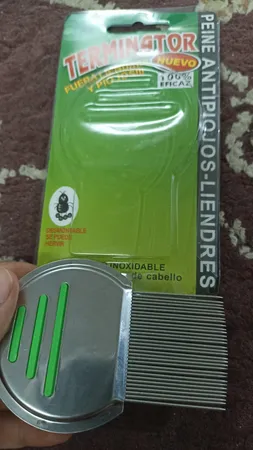 شانه ضد شپش لیندا نیت مدل تمام استیل پاک کننده تخم شپش