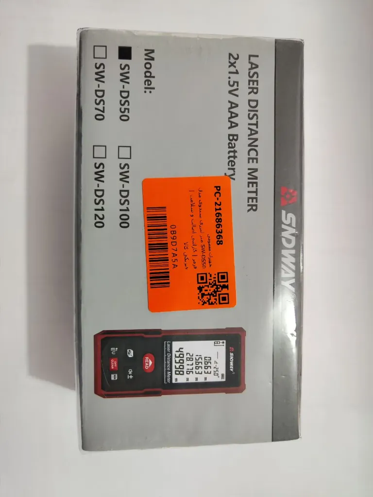 متر لیزری سندوی مدل SW-DS50