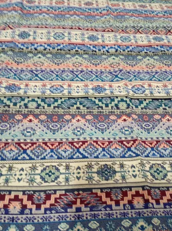 زیر سفره ای نرم بافت مدل ترکمن کد 06