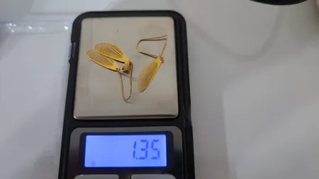 نیم ست طلا 18 عیار زنانه مدل DS18