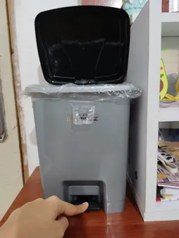 سطل زباله پدالی ممتاز پلاستیک مدل TARA-700