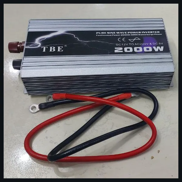 اینورتر تمام سینوسی تی بی ای مدل T12P2000-2 ظرفیت 2000 وات