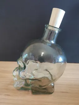 بطری طرح اسکلت کد GL100