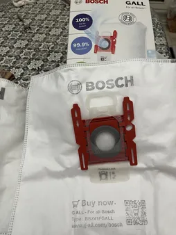 پاکت جاروبرقی بوش مدل G ALL بسته 5 عددی مناسب برای جاروبرقی های بوش تایپ G