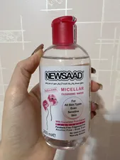 تجریه خرید محلول پاک‌کننده آرایش صورت نیوساد مدل میسلار واتر حجم 250میلی‌لیتر