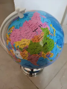 کره جغرافیایی مدل نگین کد 007