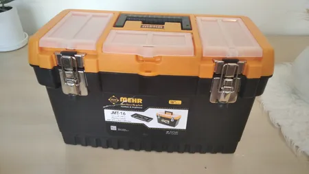 جعبه ابزار مهر مدل JMT-16 قفل فلزی 16 اینچ