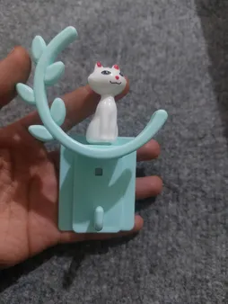 آویز حوله مدل گربه بسته 2 عددی