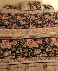 تجریه خرید پارچه ملحفه کوکو جم مدل گلریز