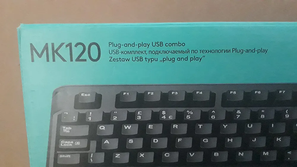 کیبورد و ماوس لاجیتک MK120