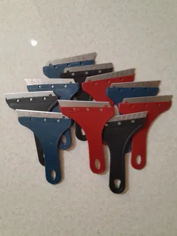 کاتر شیشه پاک کن مدل 1001 بسته 10 عددی