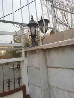 چراغ حیاطی مدل رزا کد 04