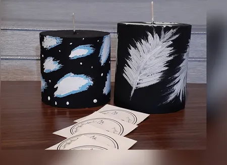 رنگ اکریلیک کد 4 حجم ۶۰ میلی لیتر بسته ۴ عددی