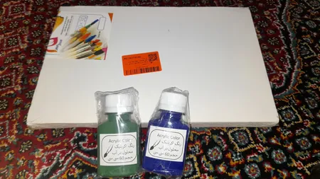 بوم نقاشی جهان بوم مدل TZ-1 سایز 30*20 سانتی متر