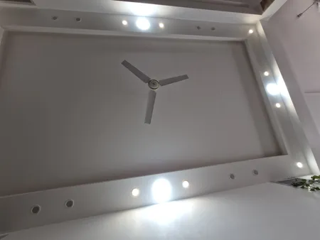 پنل سقفی ال ای دی 40 وات مدل فول لایت 510 طرح فنر متغیر توکار گرد بسته 2 عددی