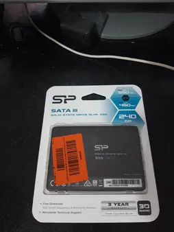 اس اس دی اینترنال SATA3.0 سیلیکون پاور مدل Slim S55 ظرفیت 240 گیگابایت