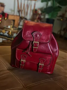 تجریه خرید کوله پشتی چرم طبیعی چرم بارز مدل DZ8