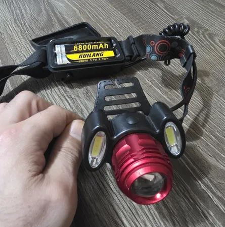 چراغ پیشانی مدل Hands Free