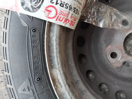 لاستیک خودرو ایران تایر مدل ADRIANA سایز 165/65R13 - دو حلقه