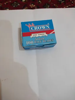 تیغ یدک کرون مدل Saloon بسته 100 عددی